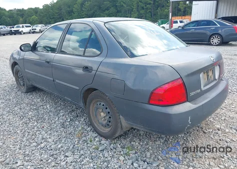2004 Nissan Sentra 1.8 из США, поврежденный, VIN 3N1CB51D64L849051